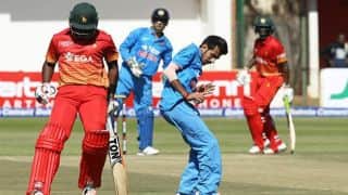When India's Yuzvendra Chahal turned seam during 2nd ODI vs Zimbabwe at Harare